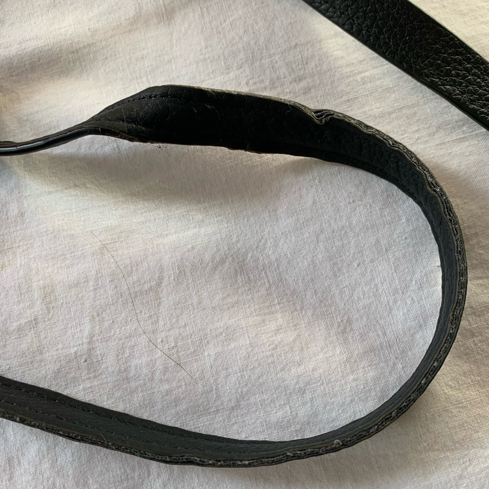 Coach black 'Chaise' pebbled leather crossbody bag/purse - Picture 10 of 14